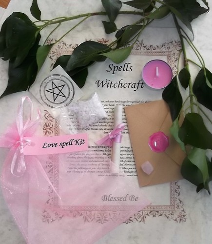 Love spell kit - , candle