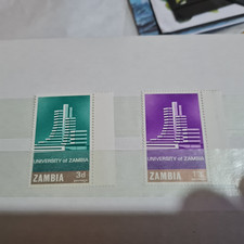 ZAMBIA 1966 SG 118-119