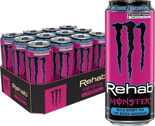Monster rehab wild berry - rehab, tea