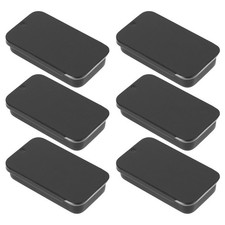 6 Pcs Sugar Tin Metal Storage