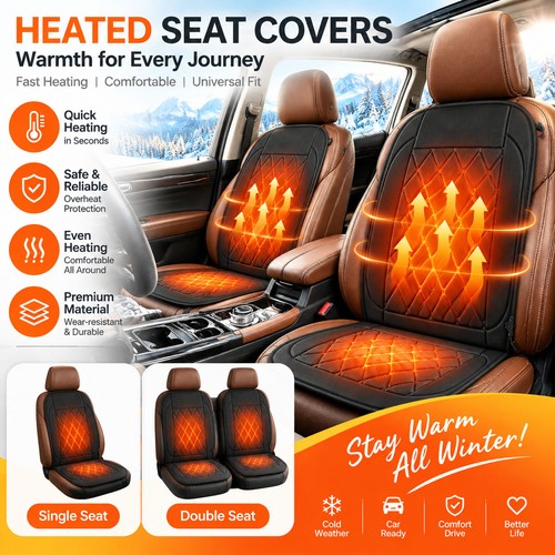 Heated car seat pad - seat,