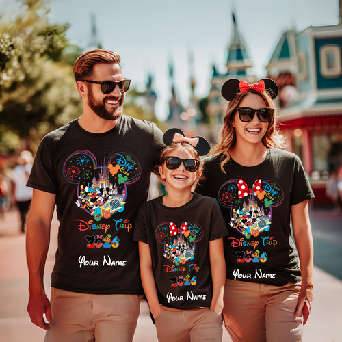 Personalised shirt disney - t-shirt,