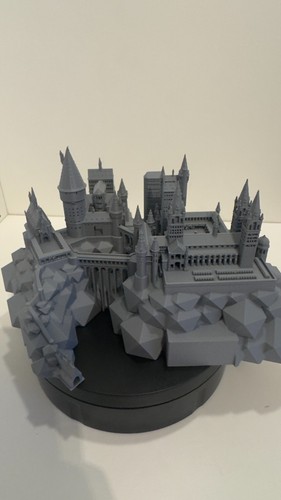 Hogwarts castle display - hogwarts, model