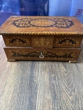 Jewelry Music Box with Mechanism circa 1860 (D)