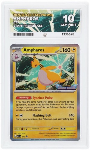 Pokemon tcg ampharos staff - ampharos,