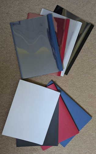 Thermal binding covers - , a4
