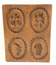 Vtg Carved Springerle Cookie