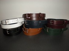 SLIGHT SECONDS LEATHER BELTS