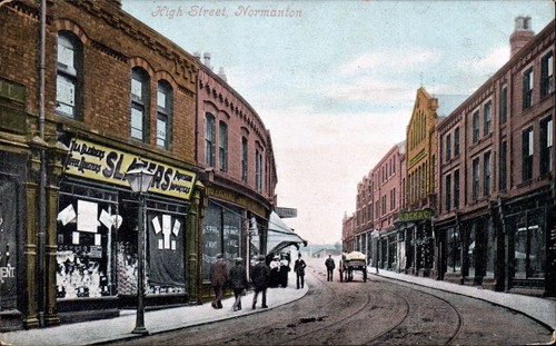 Normanton high street by - high,