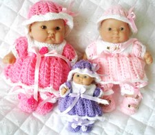  Dolls Knitting Pattern 5 to 8
