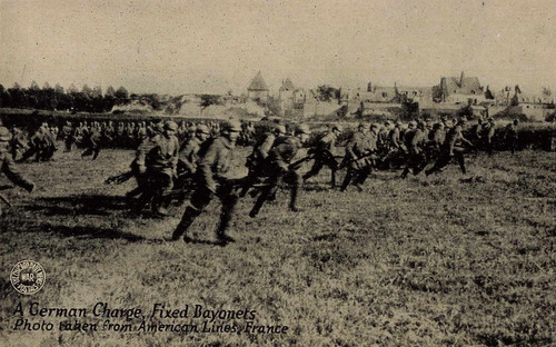 Postcard ww1 chicago daily - postcard,
