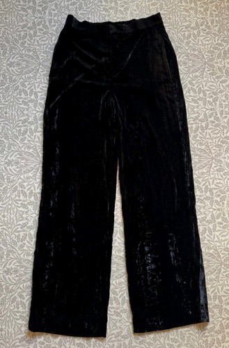 Zara women wide leg - women's, velvet