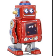 Wind-up Clockwork Retro Metal