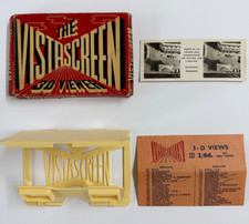 Vintage Vistascreen Stereoscopic Viewer – 3D Stereo Viewer – Mid-Century British