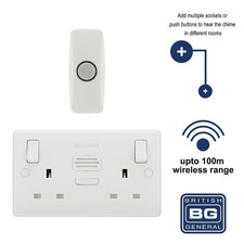 Wireless Door Bell Plug Socket