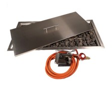 Large Gas Fire Pit Burner Kit