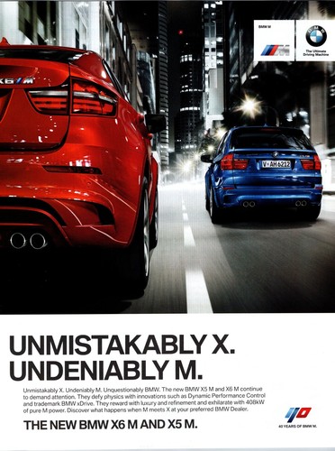 Bmw and m - bmw, x6