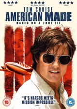 American Made DVD (2017) Tom Cruise, Liman (DIR) cert 15 FREE Shipping, Save £s