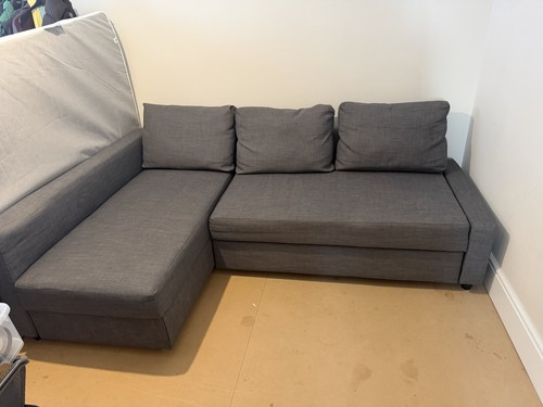 Ikea friheten grey corner sofa - ikea,