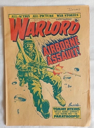 Warlord airborne assault comic - airborne,