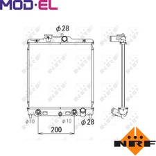 Radiator engine cooling 536355 - engine,