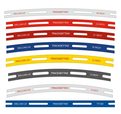 Track laying templates - track,