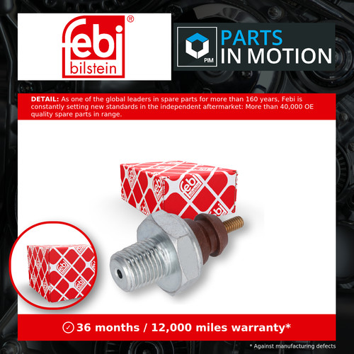 Oil pressure switch 07811 - oil,