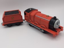 Trackmaster James 2013 Train + Tender Thomas The Tank Engine Gullane Mattel