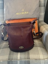 Mulberry Jamie In Oxblood Calfskin Leather
