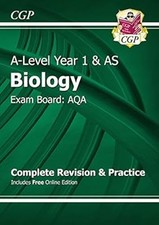 New A-Level Biology: AQA Year 1 & AS Complete Revision & Practice with Online Ed