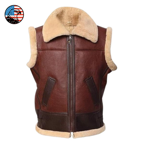 Men brown aviator b3 - men's,