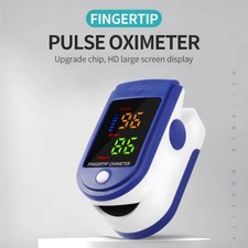 Fingertip Pulse Oximeter LED Display Blood Oxygen Saturation SpO2 Health Monitor