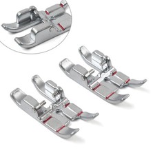 2Pcs Household Sewing Machine Parts 1/4" Quilting Foot Presser Foot For pfaff