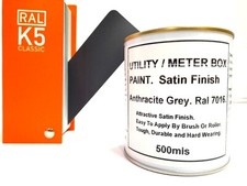 Utility & Meter Box Paint Satin Finish Brush / Roller Applied 13 Colours 4 Sizes