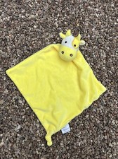 Orb Group Yellow Giraffe Baby Comforter cow Blanket Soft cuddly toy *NEW!* ⭐️