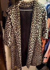 Vintage Faux Cheetah print 3/4