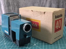  Vintage Kodak Kodaslide 40 Slide Projector with Original Box – Untested