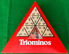 Triominos Game By Goliath Travel Edition Dominoes variation **VGC & COMPLETE**