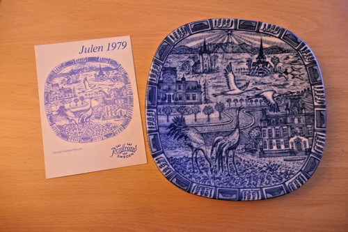 Rörstrand jultallrik - rörstrand,