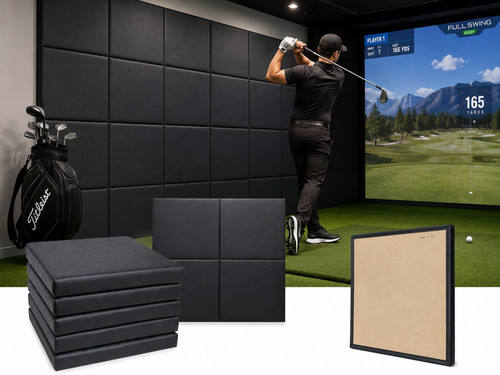 Golf sim simulator wall - sim,