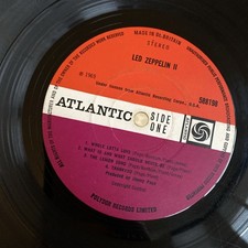 LED ZEPPELIN II -PLUM LABEL