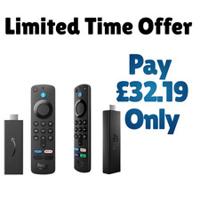 Amazon Fire Stick HD 2024 & Fire Stick 4K Max Alexa Voice Remote TV Media Player