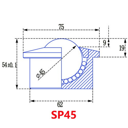Heavy duty ball transfer - duty,