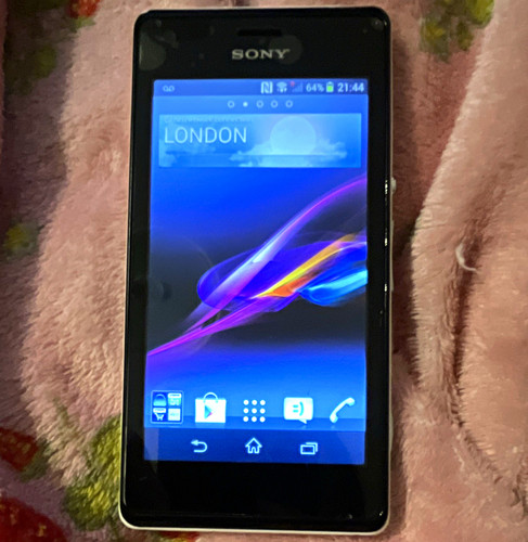 Sony xperia white slate - m, o2