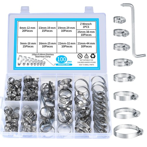 100 pcs stainless steel - 100,