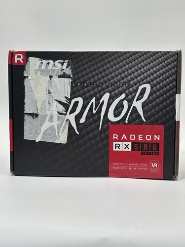 Msi radeon 580 armor - 580, oc