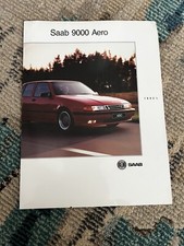 Saab 9000 1993.5 9000 Aero Press Release Brochure Headquarters USA 900