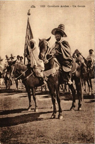 Old postcard morocco arab - old,