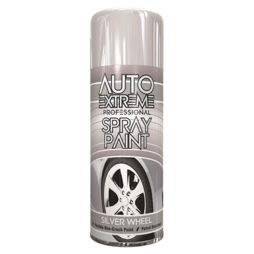 Silver wheel spray paint - silver,