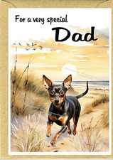 Miniature Pinscher Dog Blank